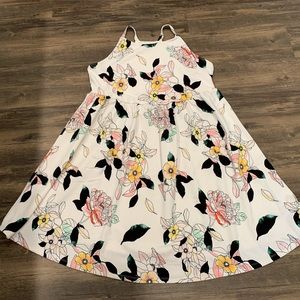 TORRID Flora Print Skater Dress